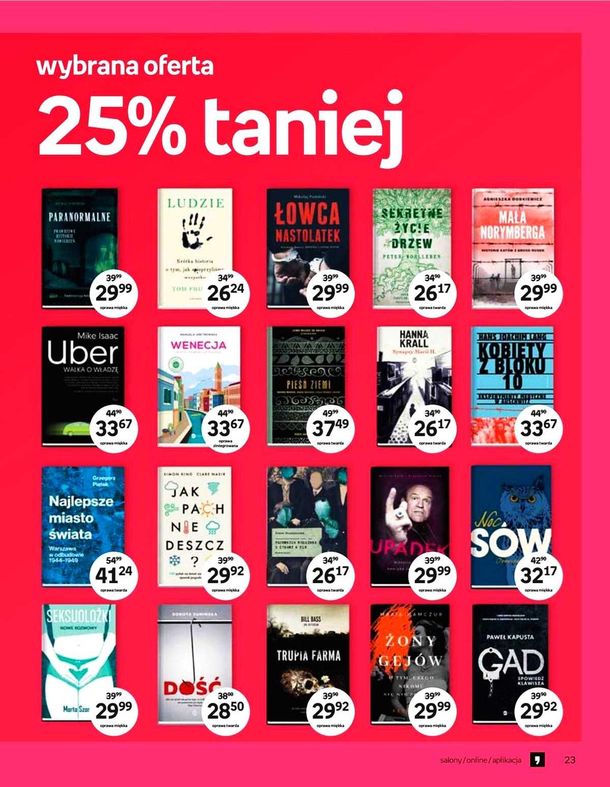 Gazetka promocyjna empik str. 23