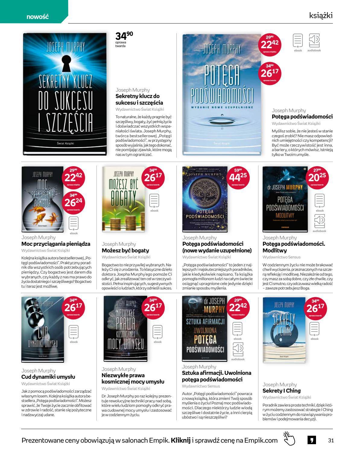Gazetka promocyjna empik str. 31
