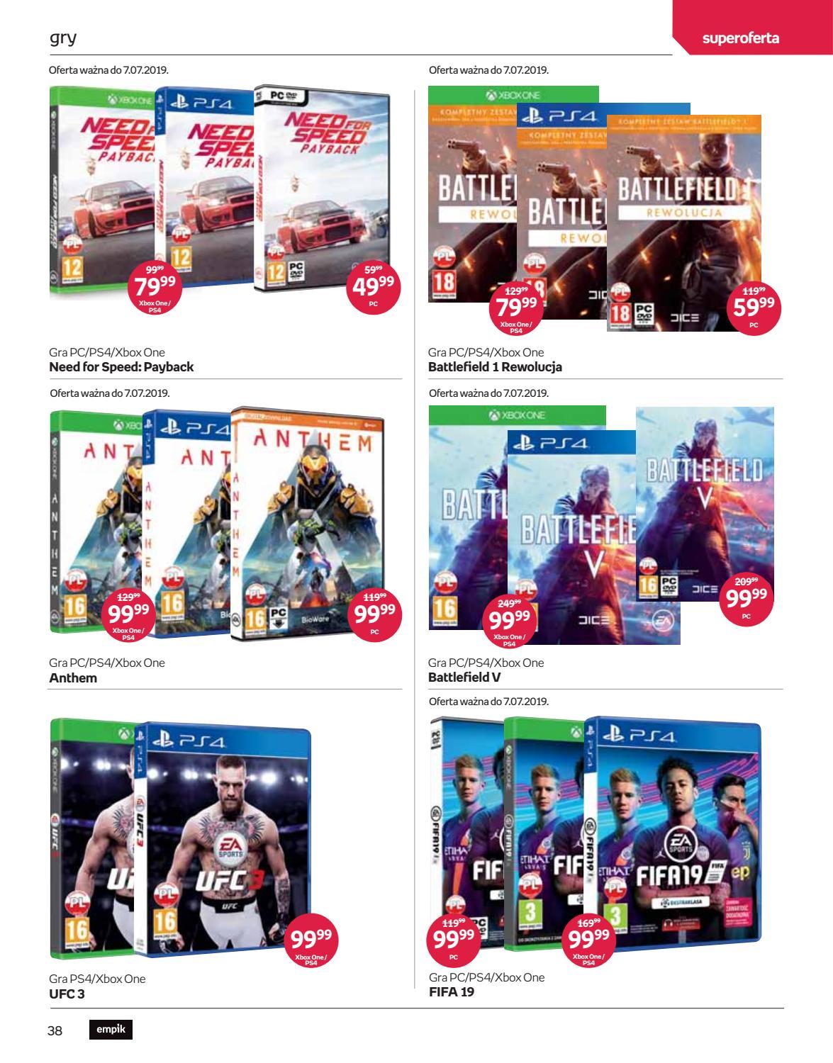 Gazetka promocyjna empik str. 38