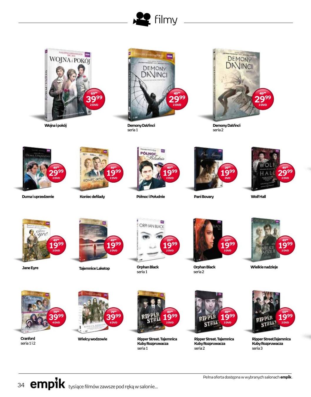 Gazetka promocyjna empik str. 34