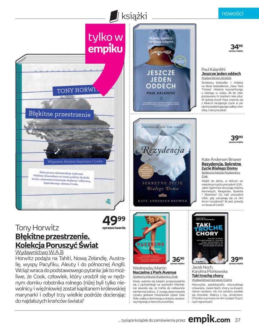 Gazetka promocyjna empik str. 37