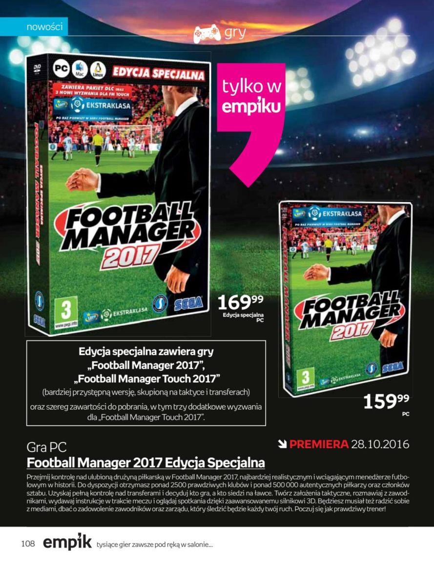 Gazetka promocyjna empik str. 108