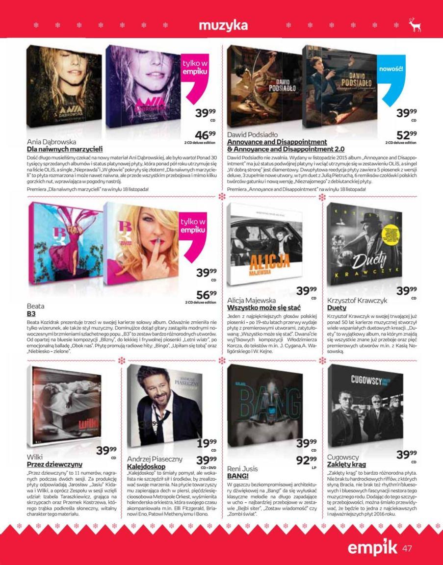 Gazetka promocyjna empik str. 47
