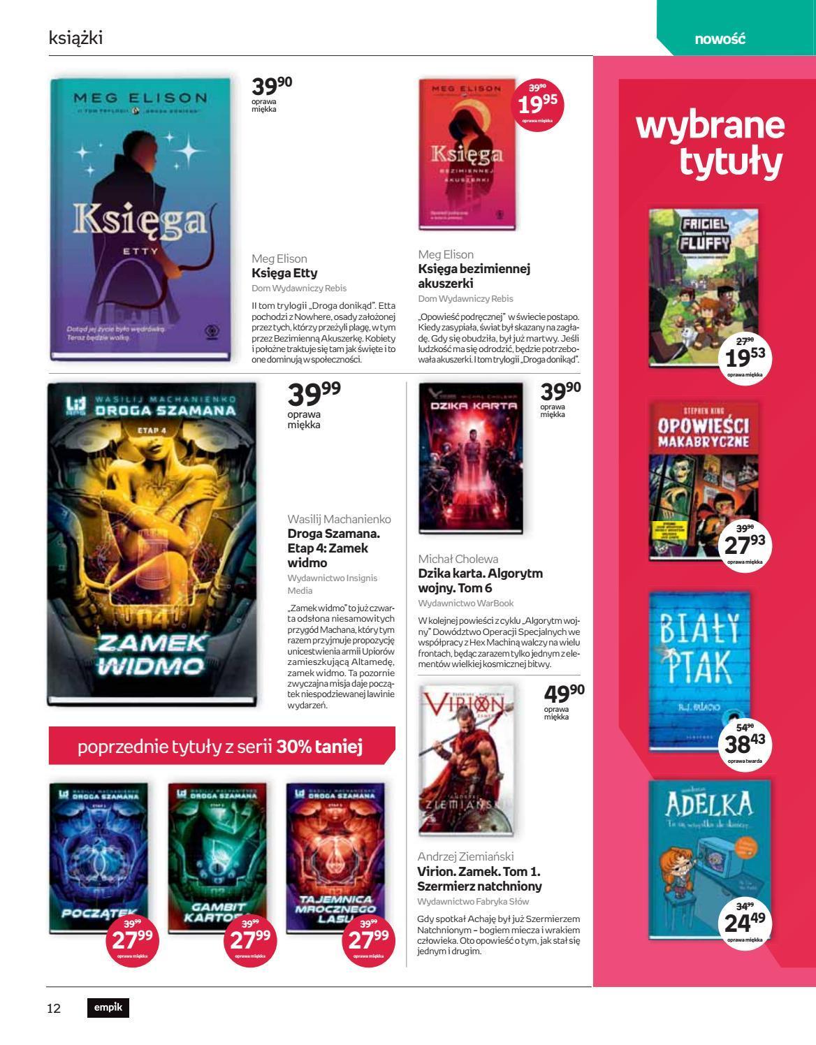 Gazetka promocyjna empik str. 12