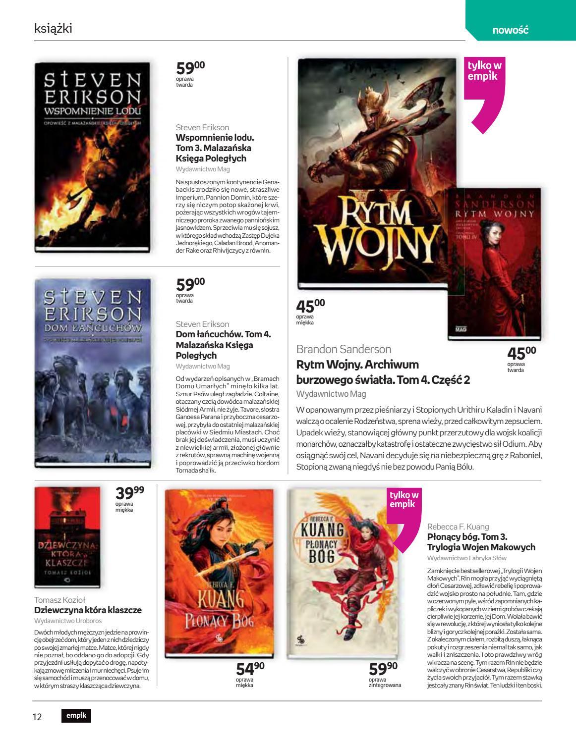 Gazetka promocyjna empik str. 12