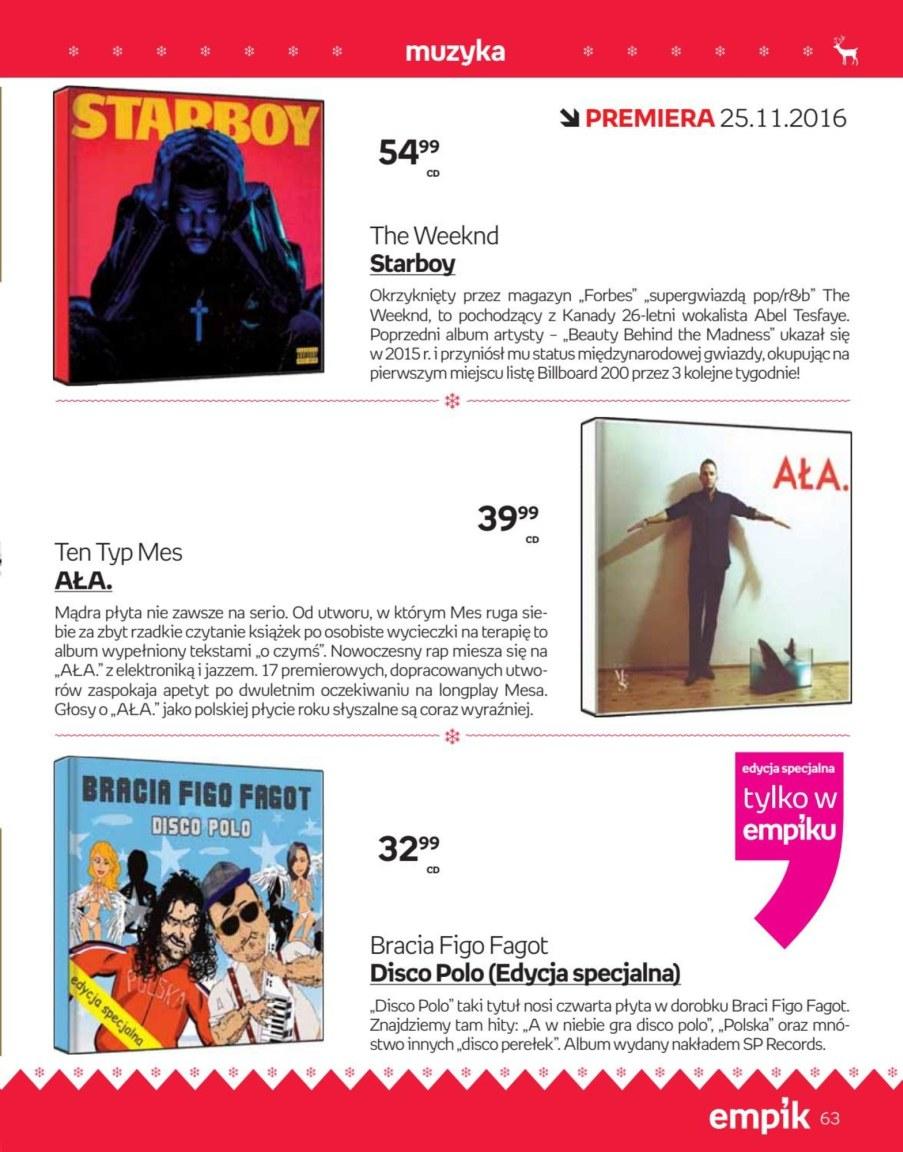 Gazetka promocyjna empik str. 63