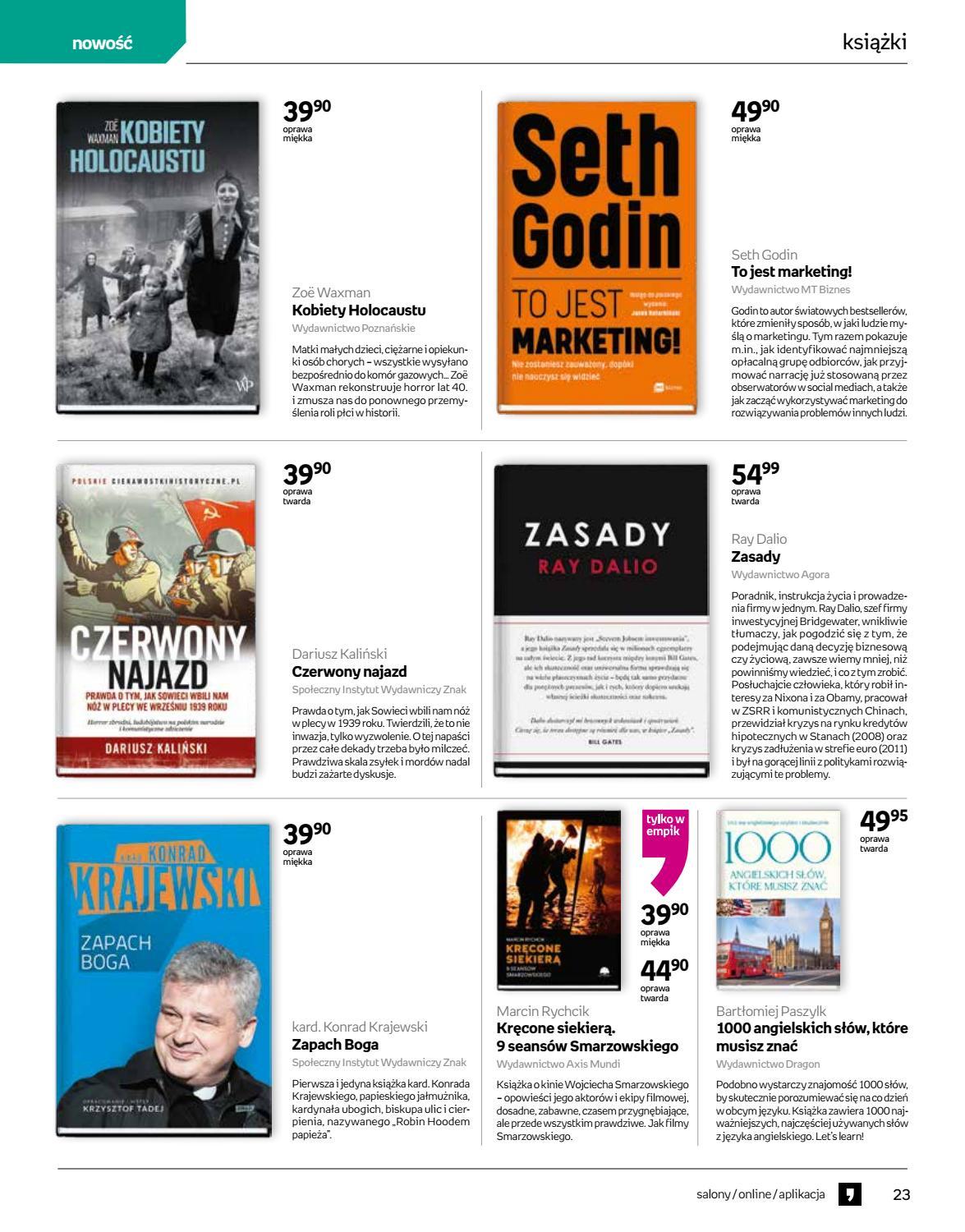 Gazetka promocyjna empik str. 23