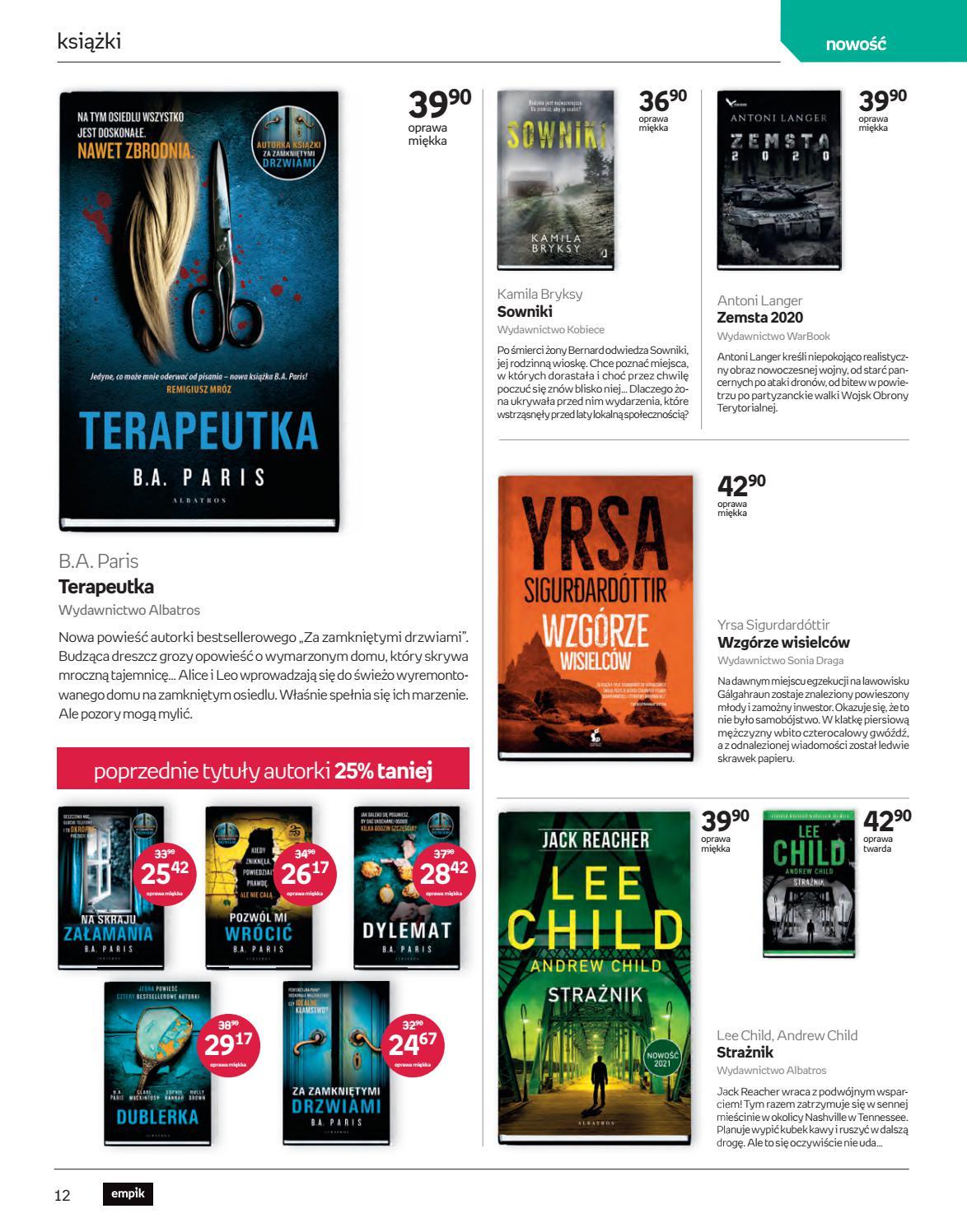 Gazetka promocyjna empik str. 12