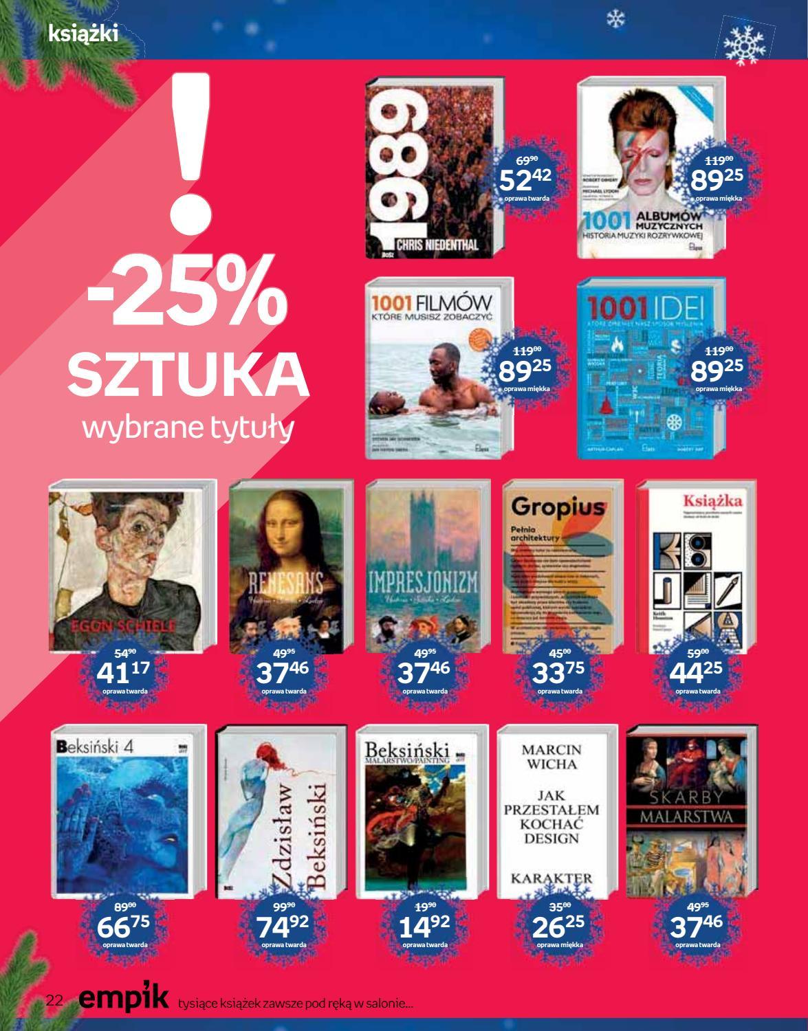Gazetka promocyjna empik str. 22
