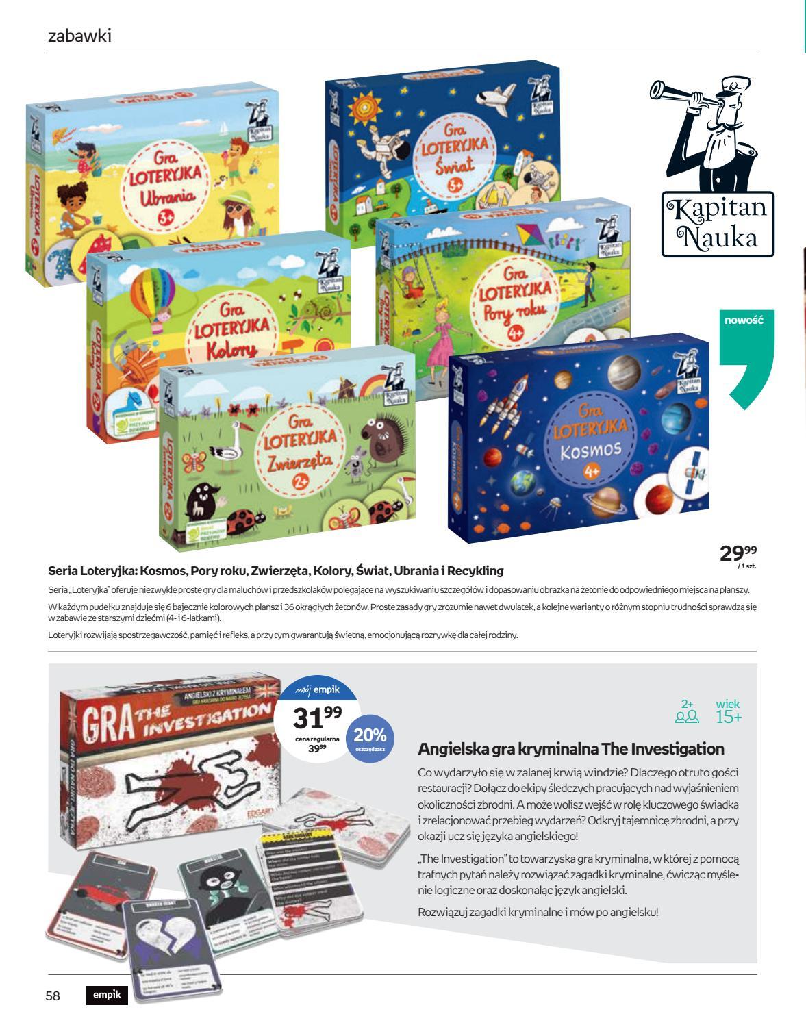 Gazetka promocyjna empik str. 58