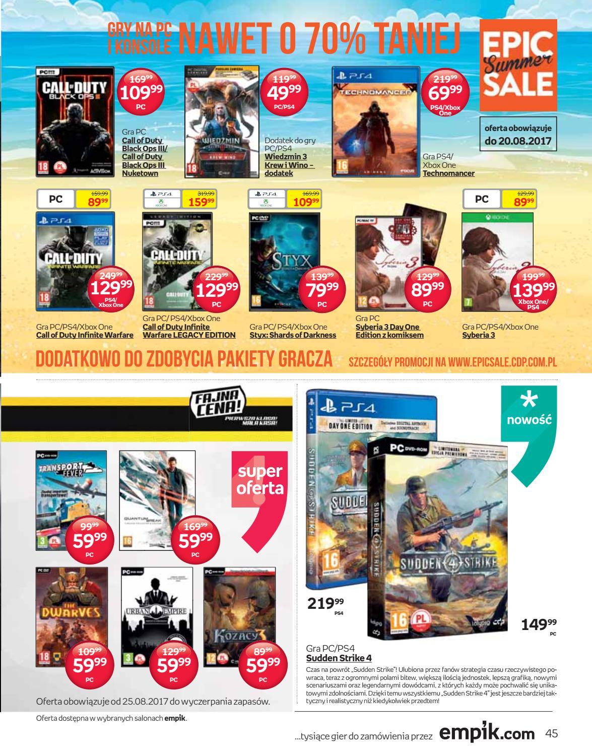Gazetka promocyjna empik str. 45