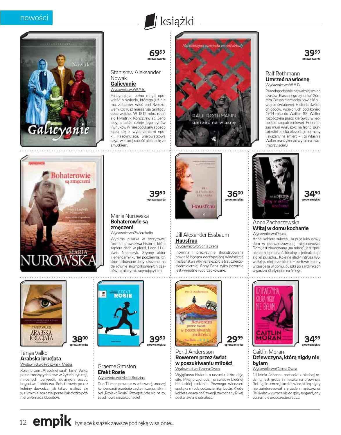 Gazetka promocyjna empik str. 12