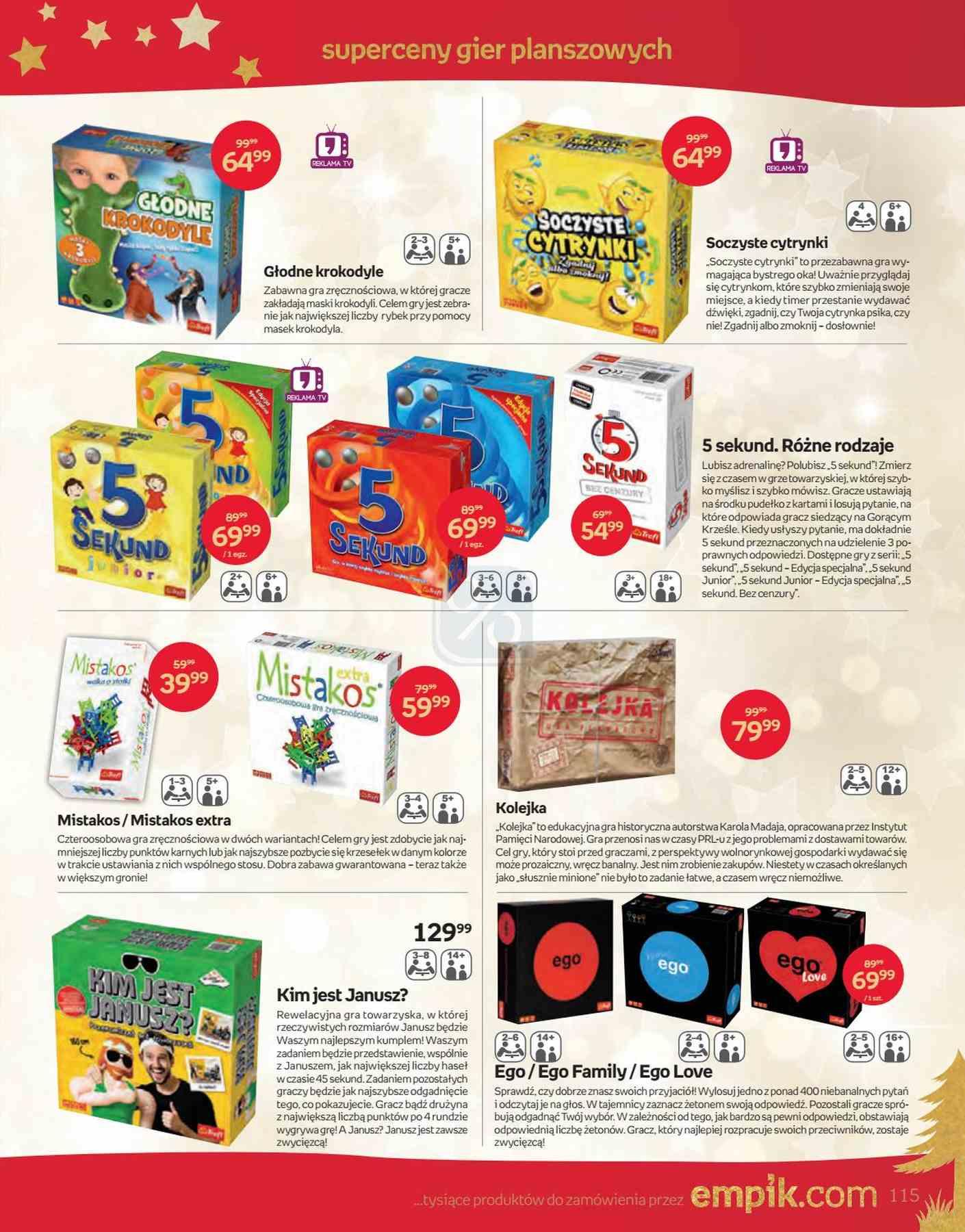 Gazetka promocyjna empik str. 115