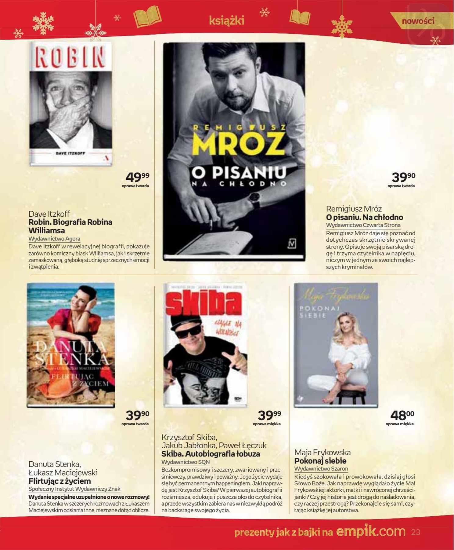 Gazetka promocyjna empik str. 23