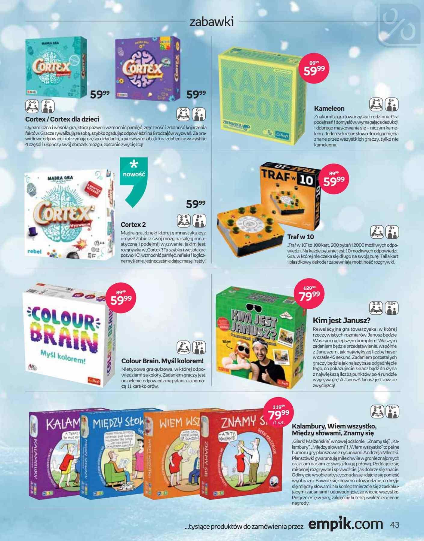 Gazetka promocyjna empik str. 43