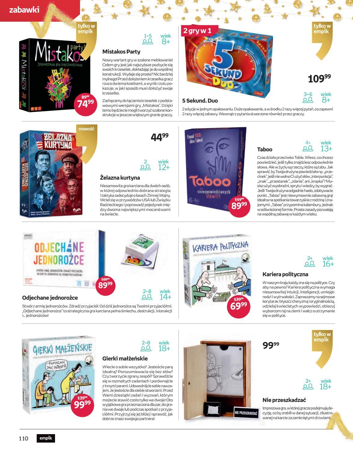 Gazetka promocyjna empik str. 110