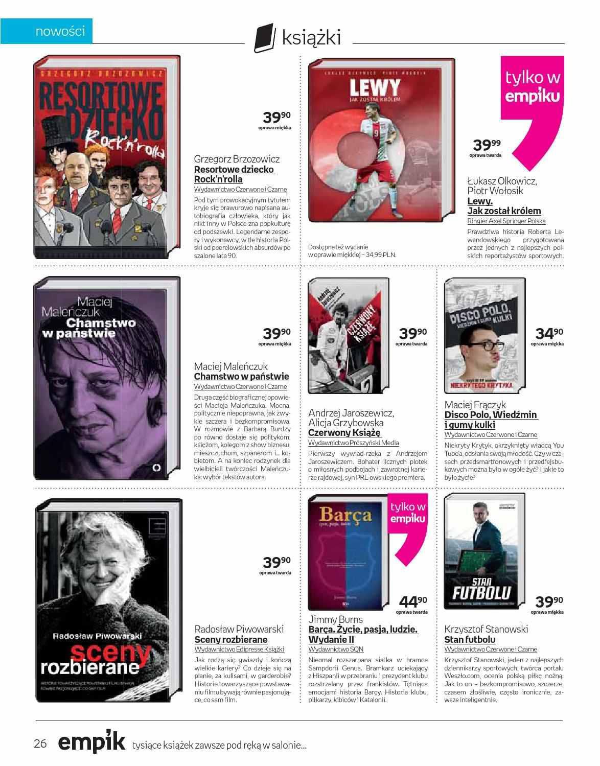 Gazetka promocyjna empik str. 26