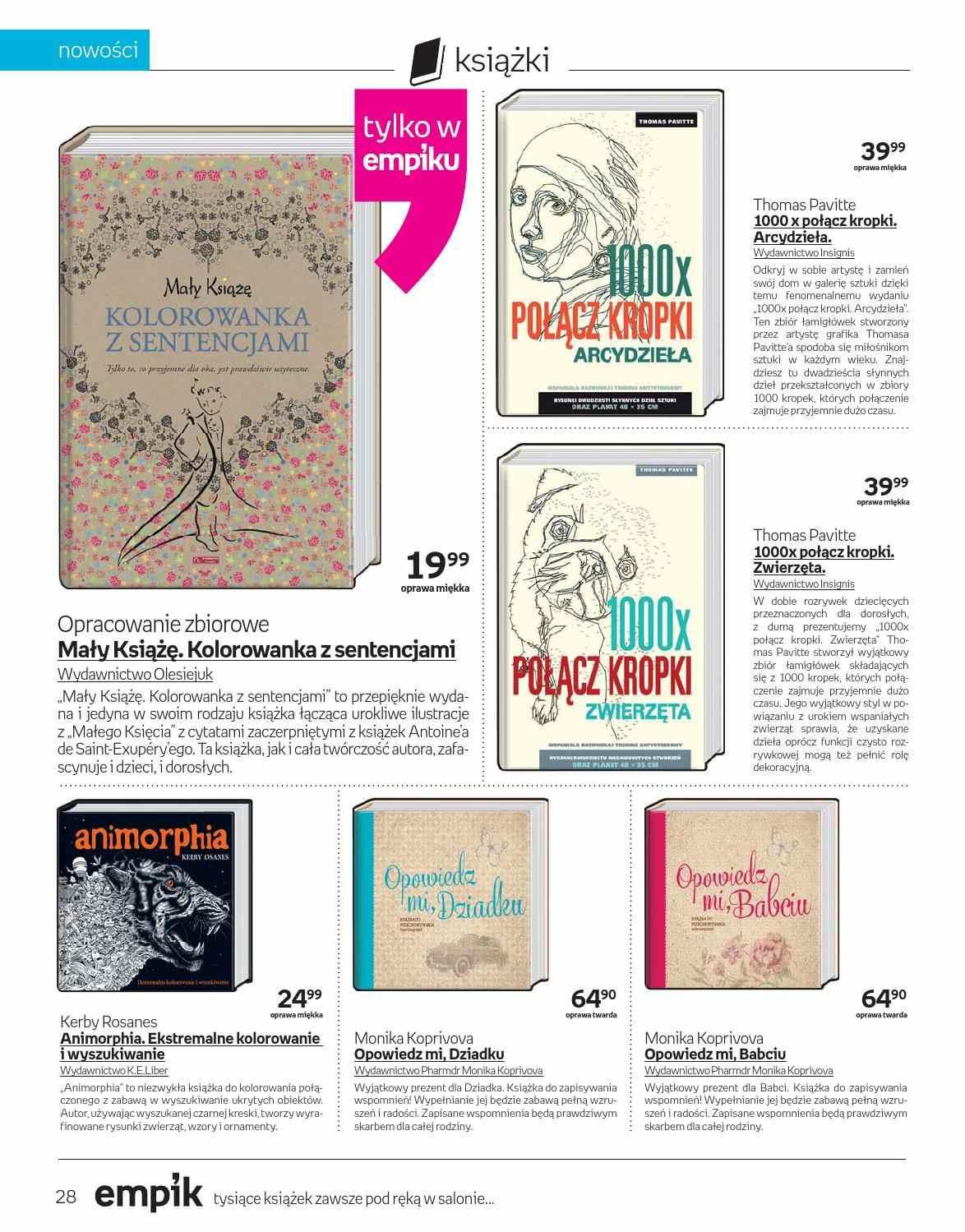 Gazetka promocyjna empik str. 28