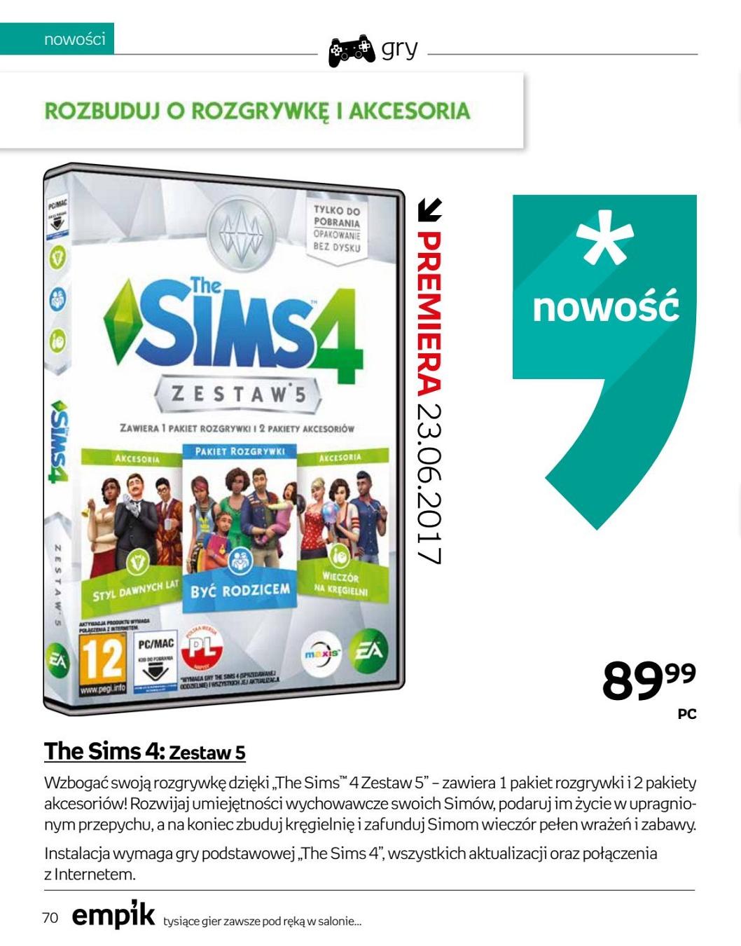 Gazetka promocyjna empik str. 70