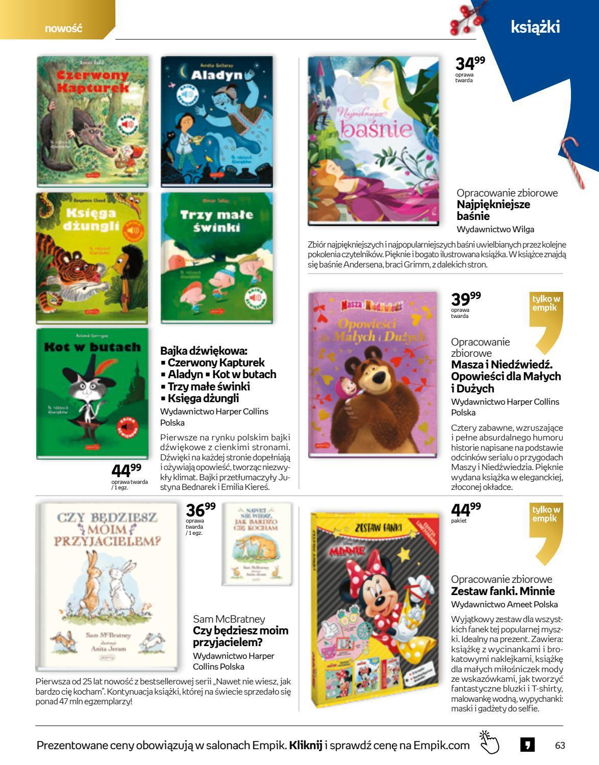 Gazetka promocyjna empik str. 63