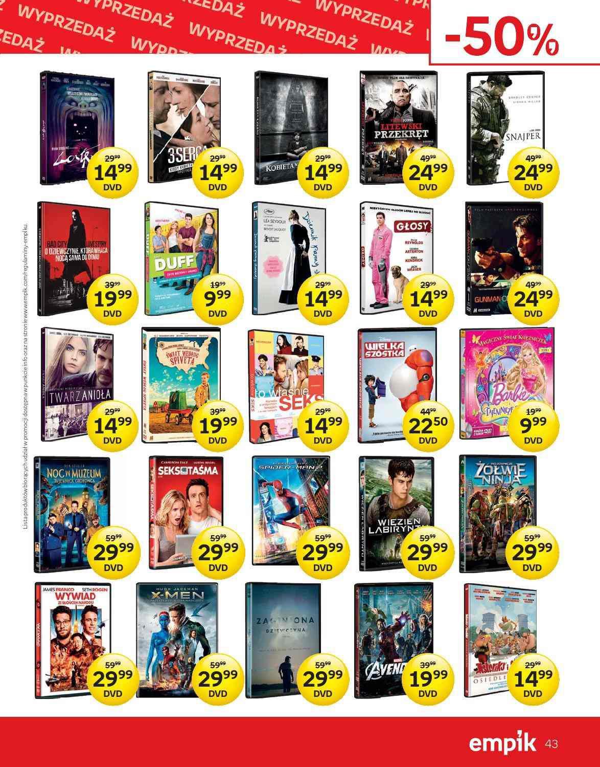Gazetka promocyjna empik str. 43
