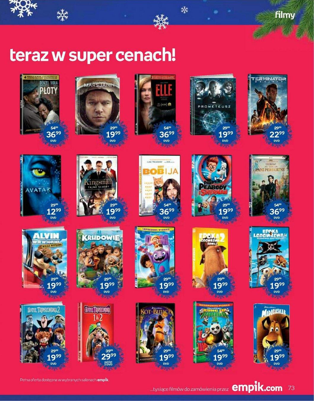Gazetka promocyjna empik str. 73