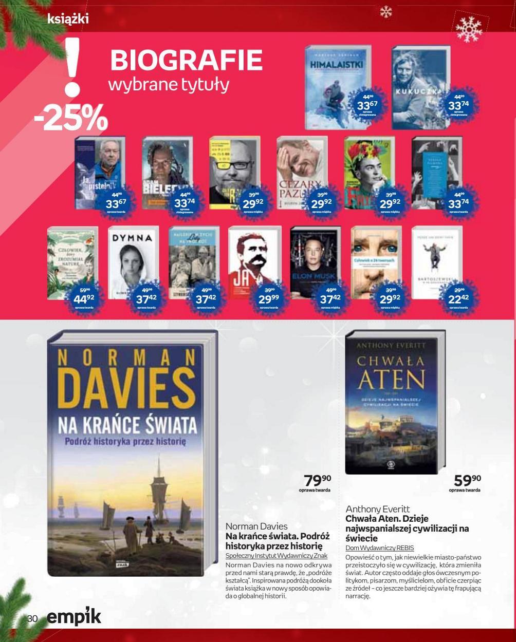 Gazetka promocyjna empik str. 30