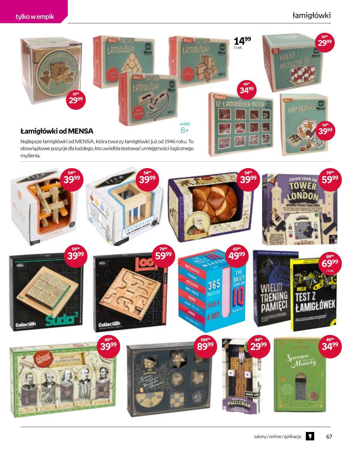 Gazetka promocyjna empik str. 67