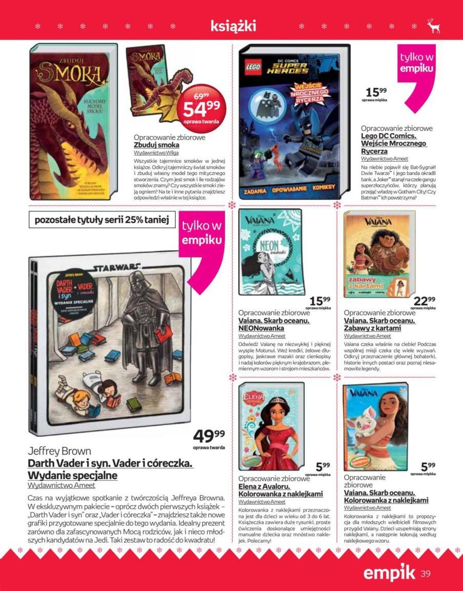 Gazetka promocyjna empik str. 39