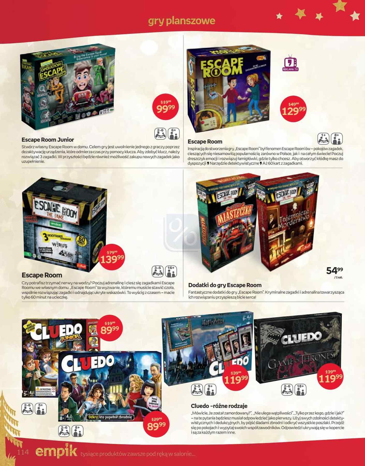 Gazetka promocyjna empik str. 114