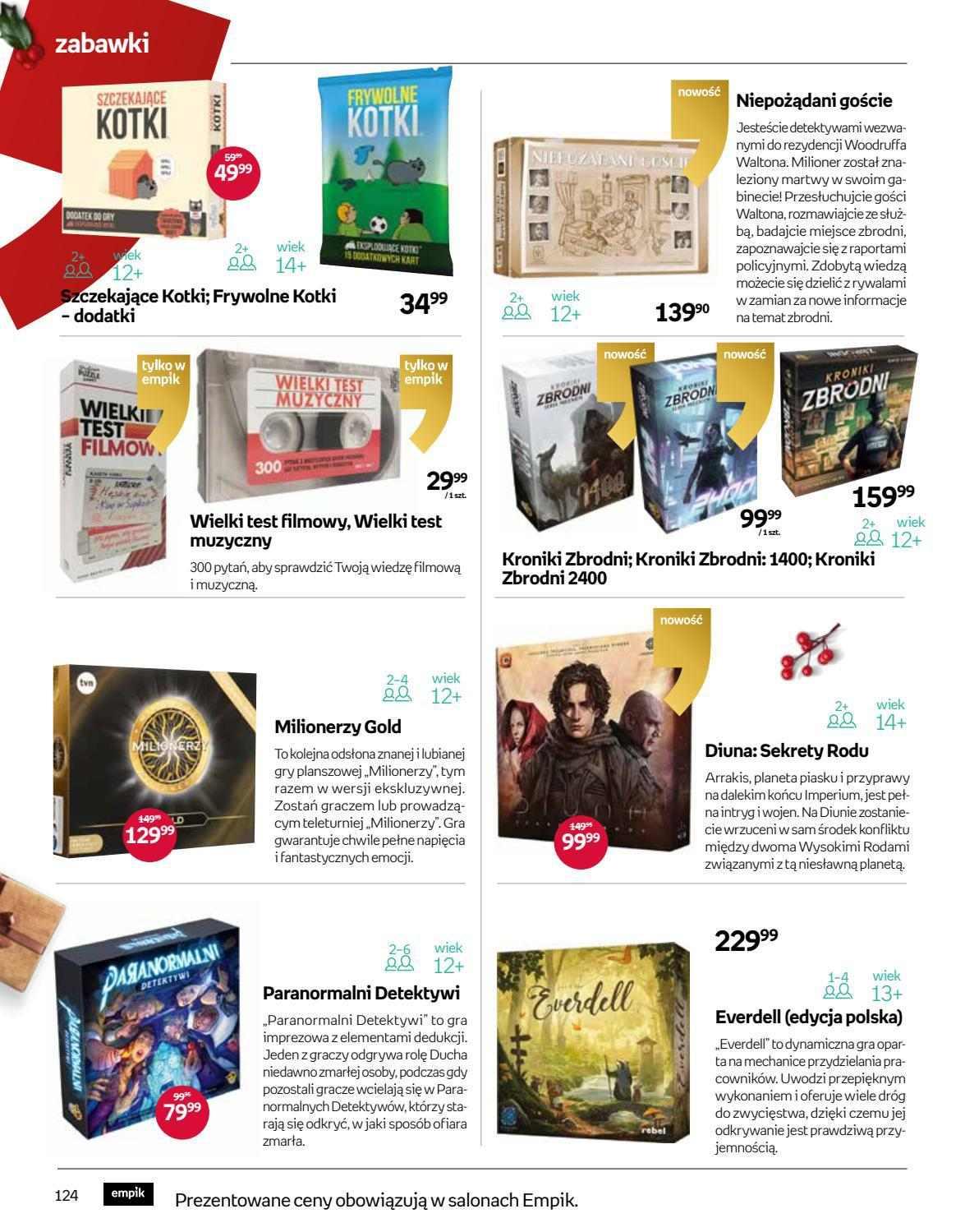 Gazetka promocyjna empik str. 126
