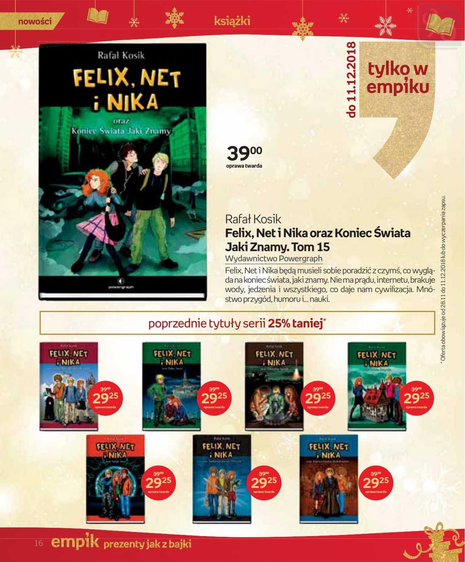 Gazetka promocyjna empik str. 16