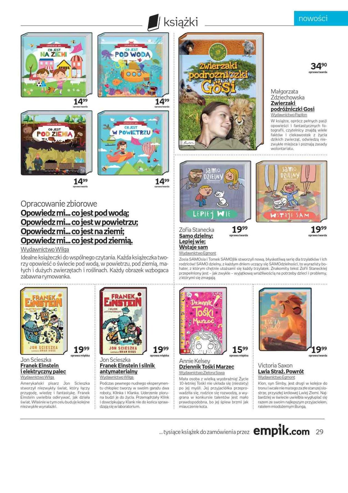 Gazetka promocyjna empik str. 29