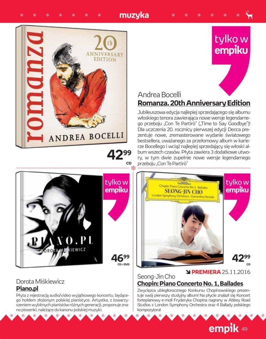 Gazetka promocyjna empik str. 49