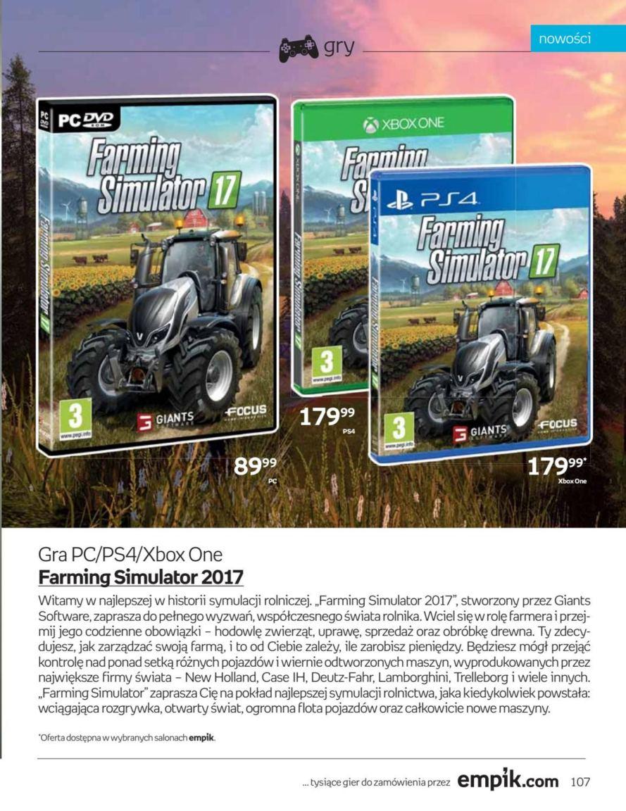 Gazetka promocyjna empik str. 107