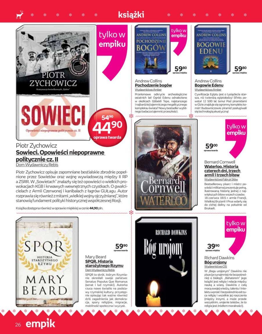 Gazetka promocyjna empik str. 26