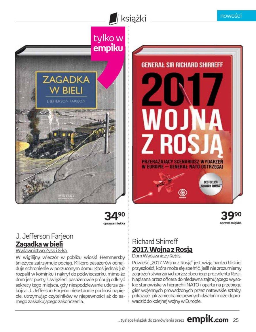 Gazetka promocyjna empik str. 25