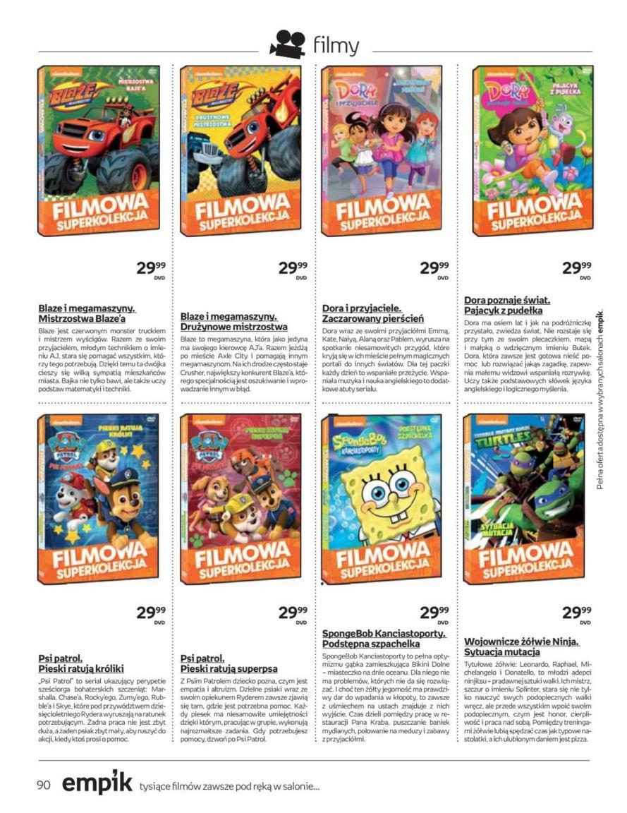 Gazetka promocyjna empik str. 90