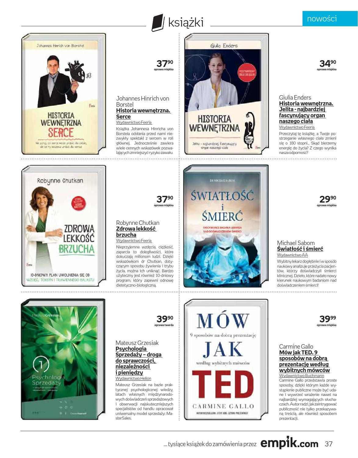 Gazetka promocyjna empik str. 37