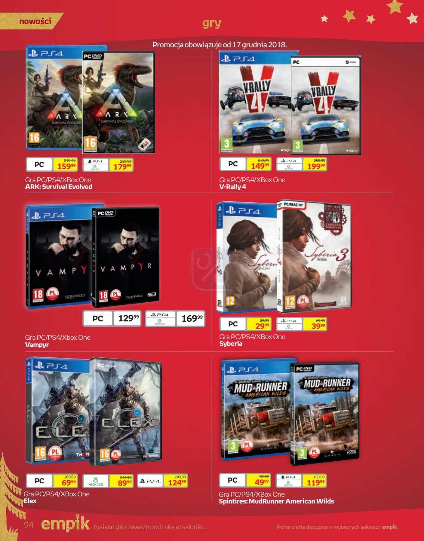Gazetka promocyjna empik str. 94