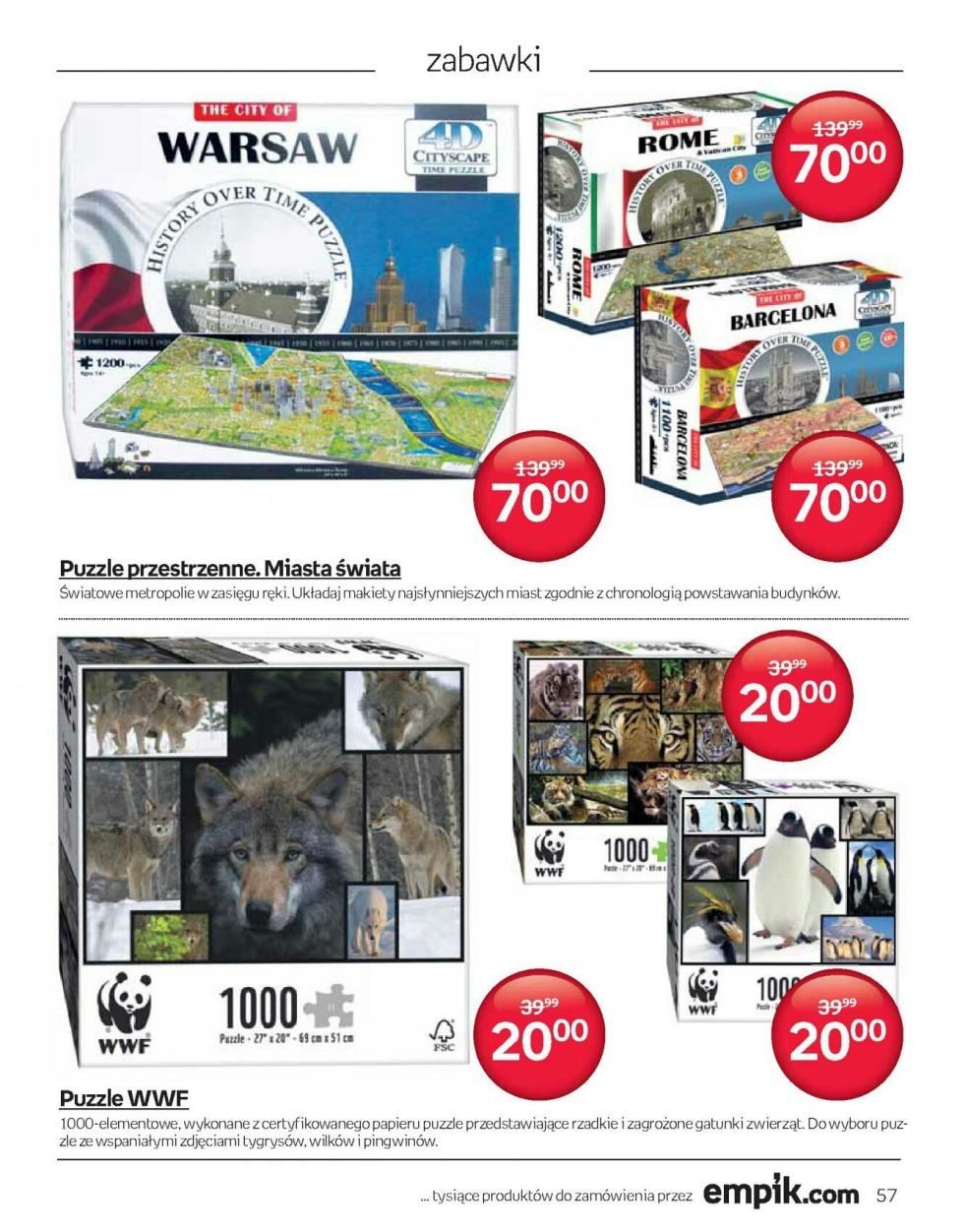 Gazetka promocyjna empik str. 57