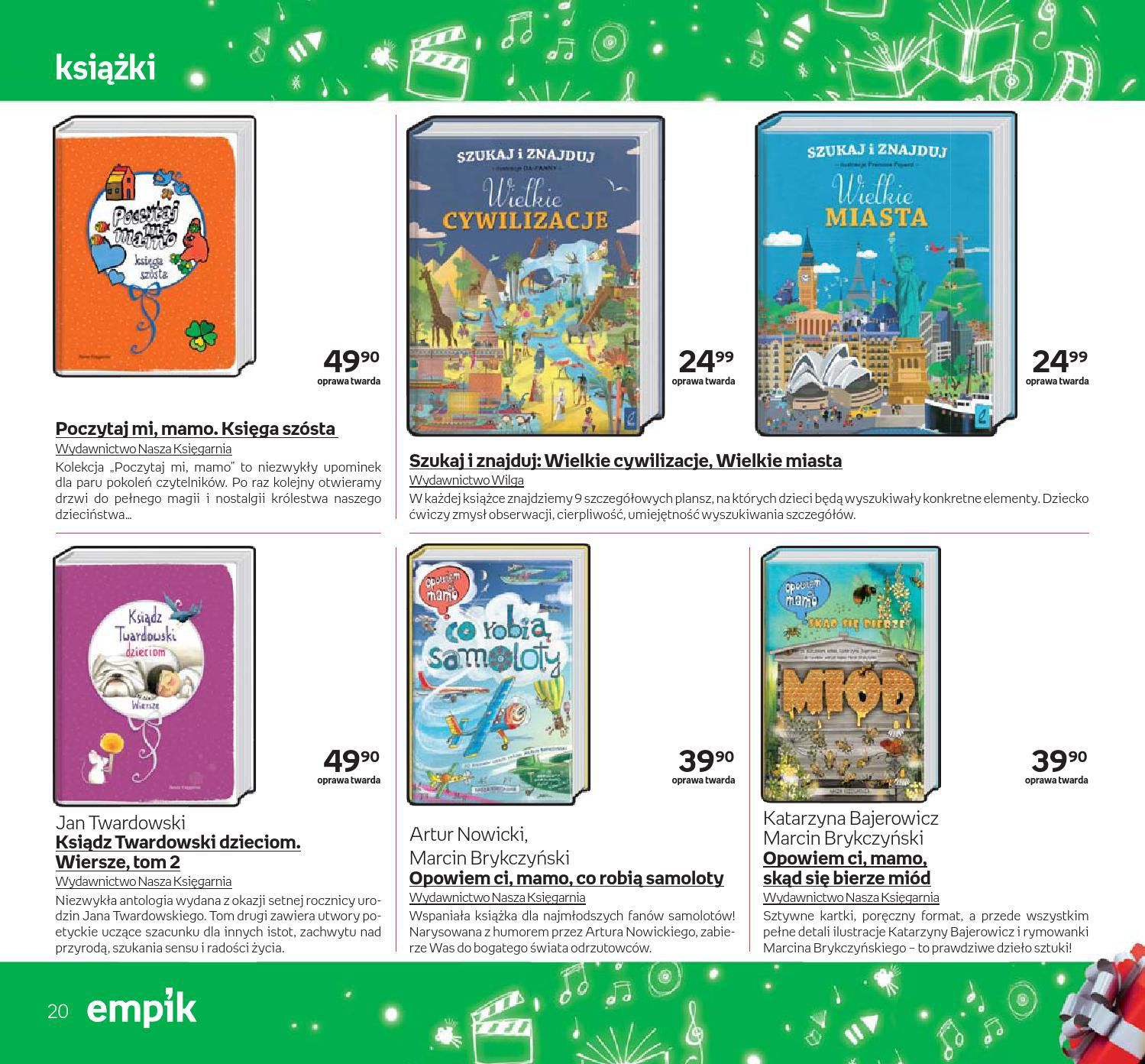 Gazetka promocyjna empik str. 20