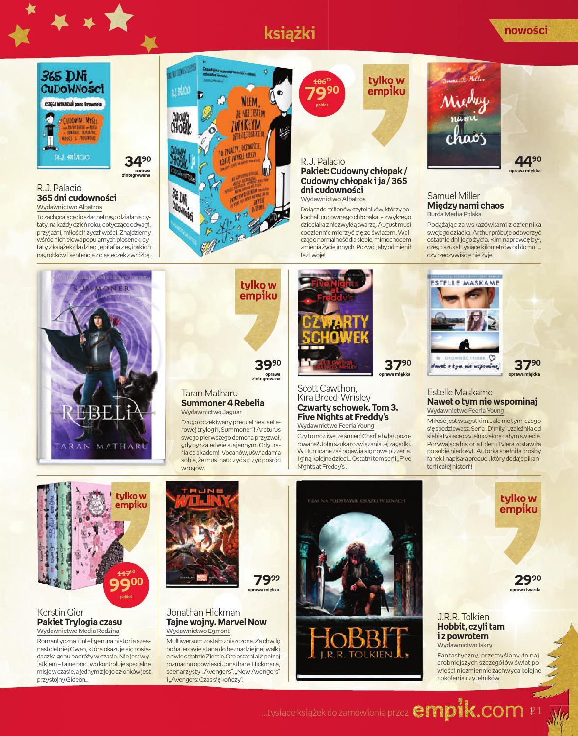 Gazetka promocyjna empik str. 21
