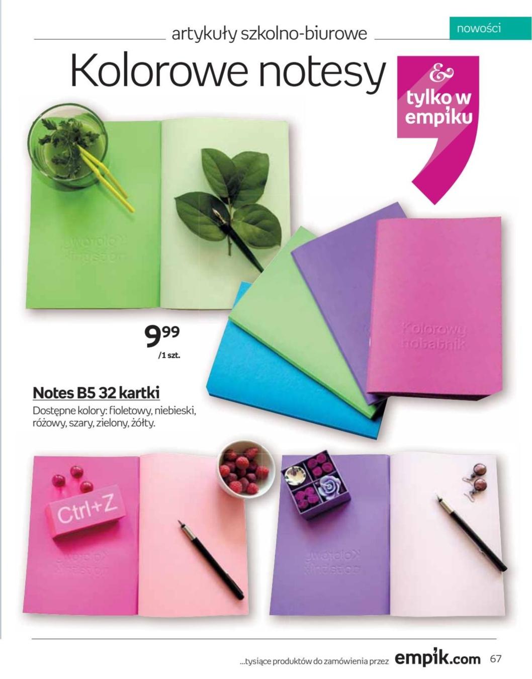 Gazetka promocyjna empik str. 67