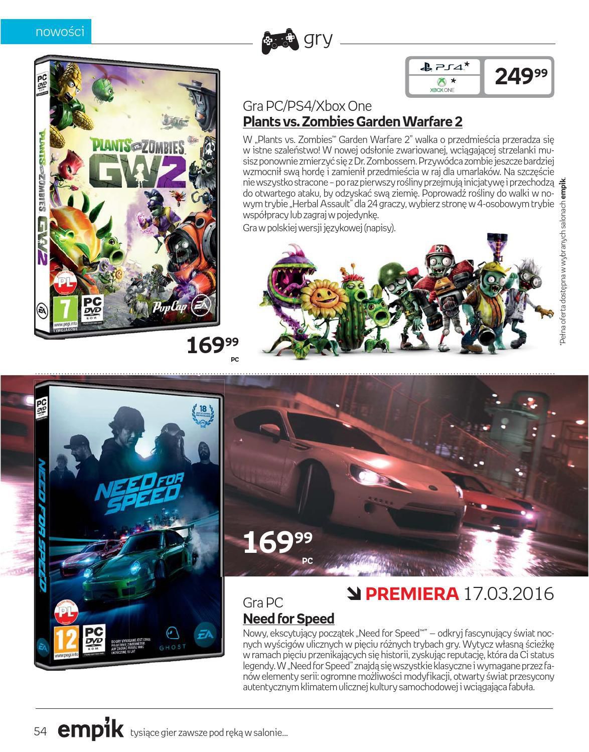 Gazetka promocyjna empik str. 54