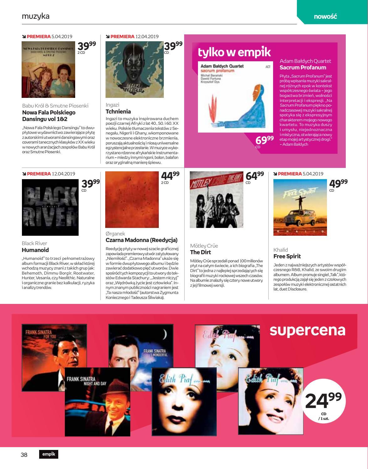 Gazetka promocyjna empik str. 38