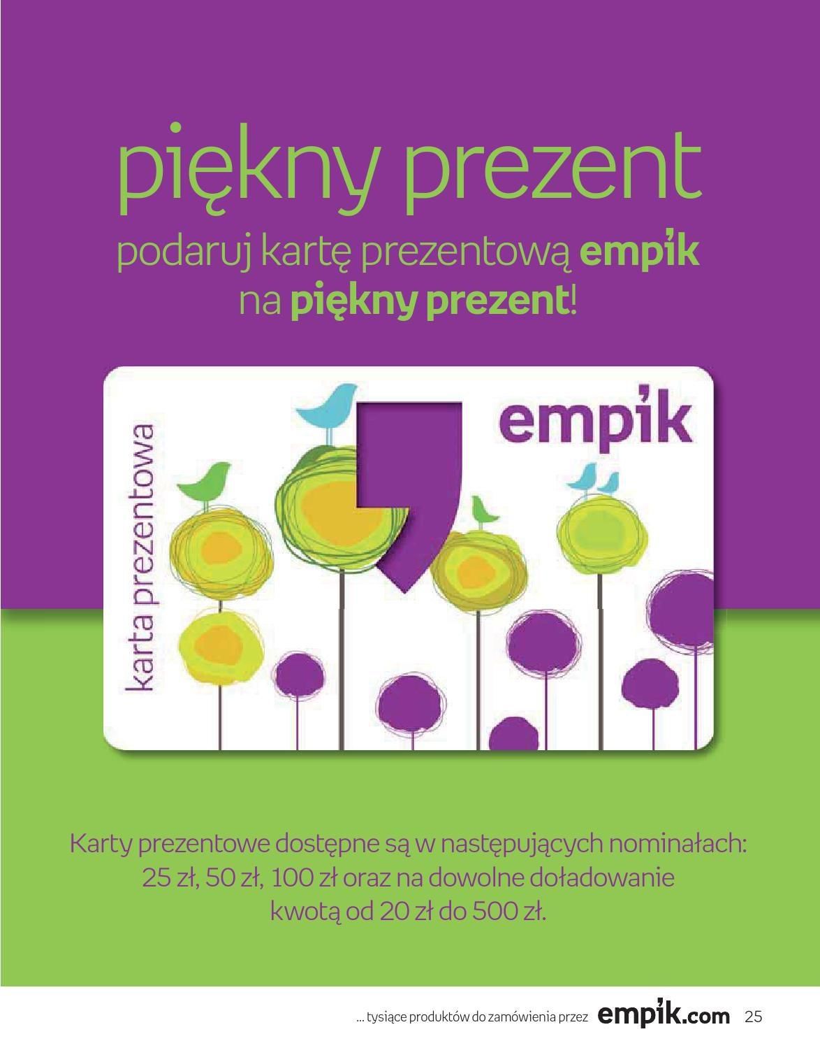 Gazetka promocyjna empik str. 25