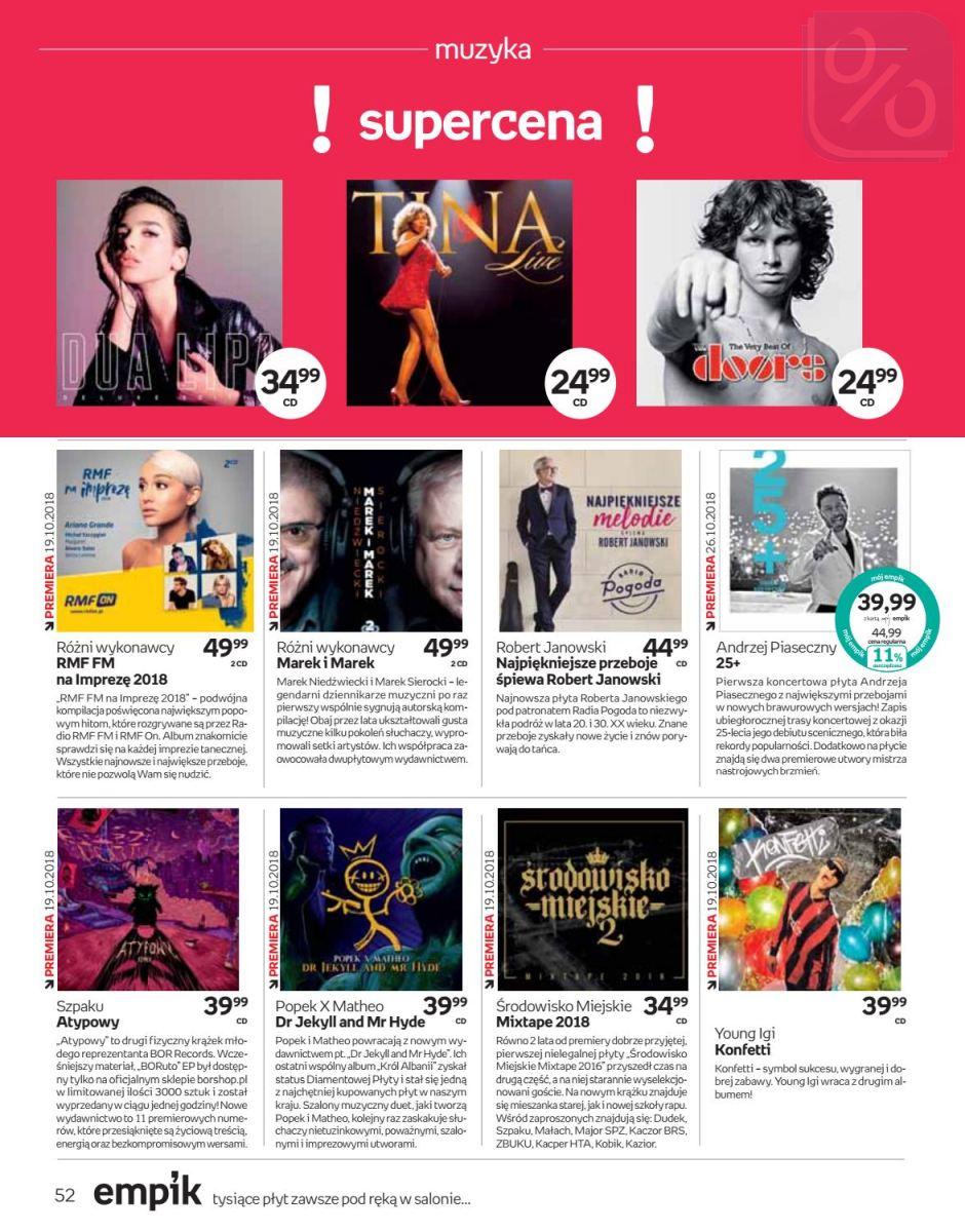 Gazetka promocyjna empik str. 52