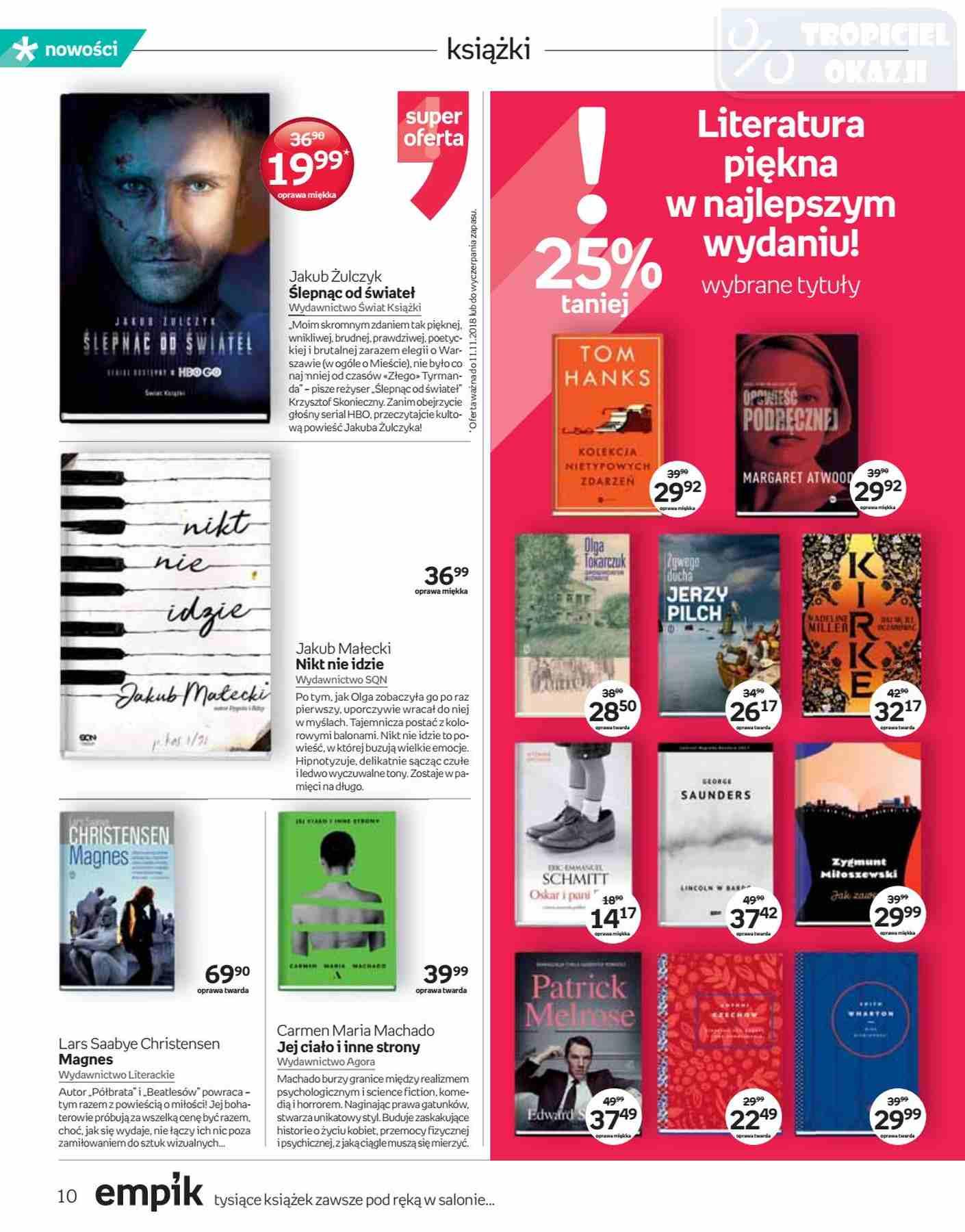 Gazetka promocyjna empik str. 10