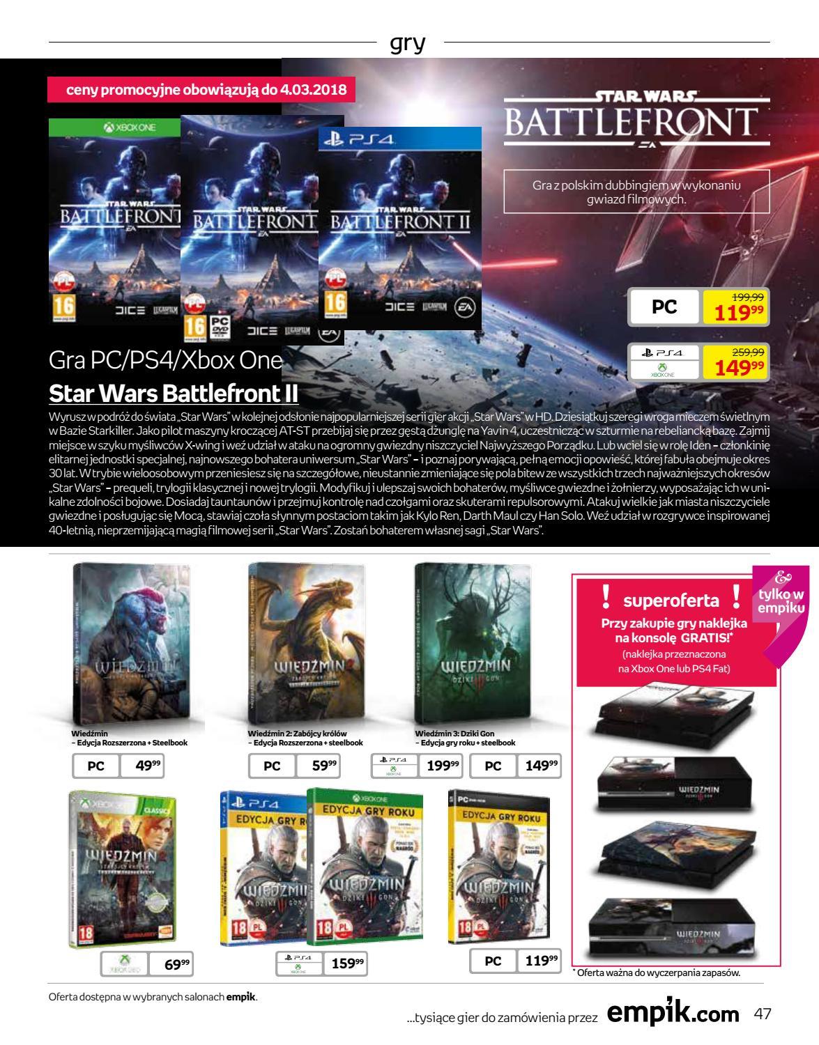Gazetka promocyjna empik str. 47